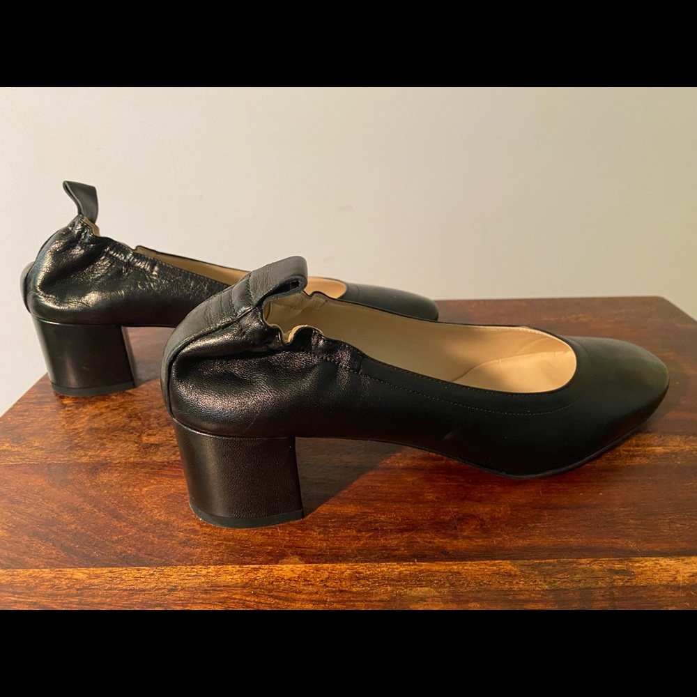 Everlane Day block heels, Made in Italy, 8.5, Black